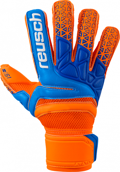 Reusch Prisma Prime S1 Evolution Finger Support 3870238 296 blue orange front